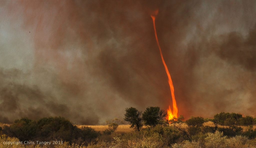 Australian Bushfires, Image courtesy of Chris Tangey @Flickr